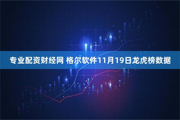 专业配资财经网 格尔软件11月19日龙虎榜数据