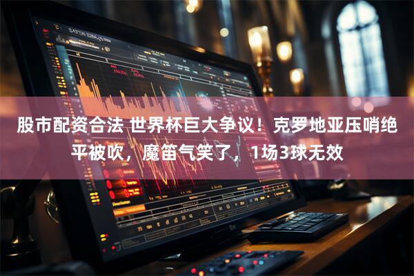 股市配资合法 世界杯巨大争议！克罗地亚压哨绝平被吹，魔笛气笑了，1场3球无效